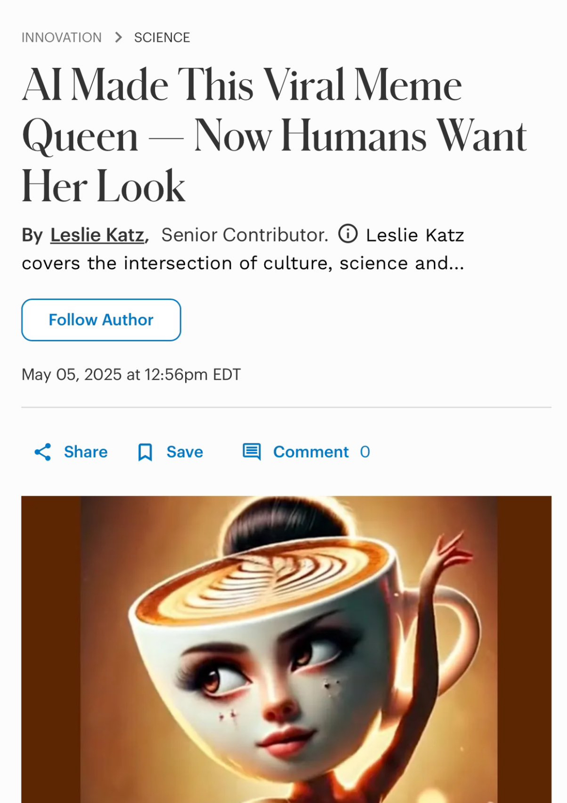 AI Meme Queen logo