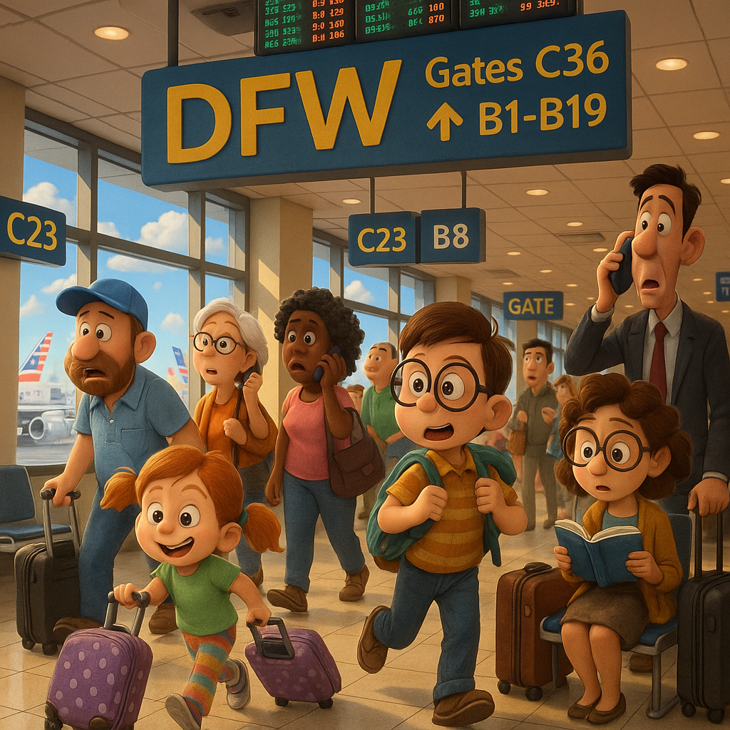 DFW Sucks logo