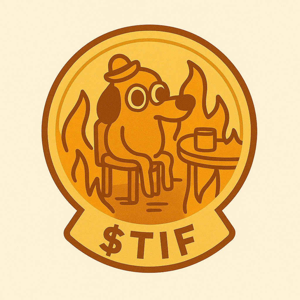 This Is Fine logo