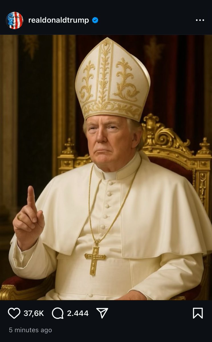 TRUMP POPE logo