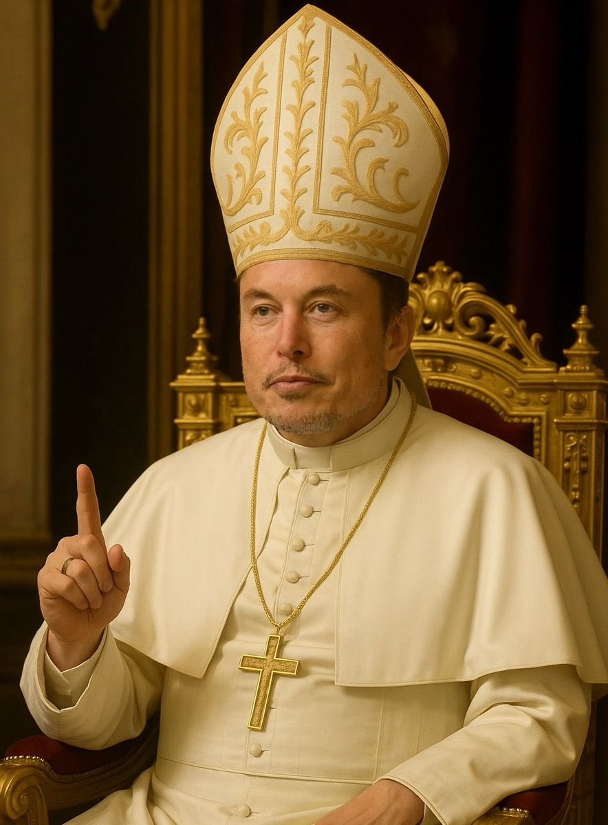 Pope musk logo