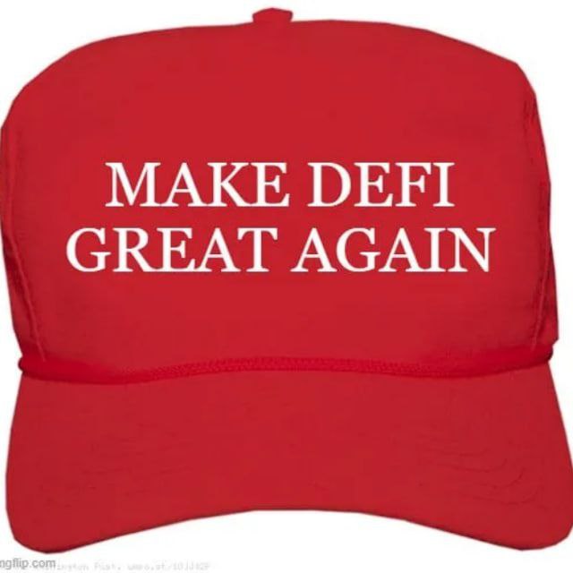 Make DeFi Great Again logo