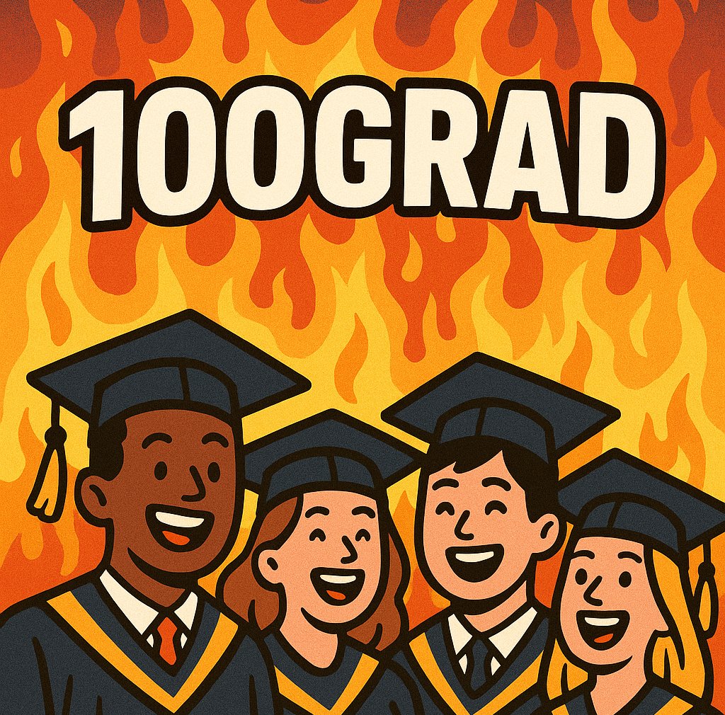 100 Percent Graduated logo