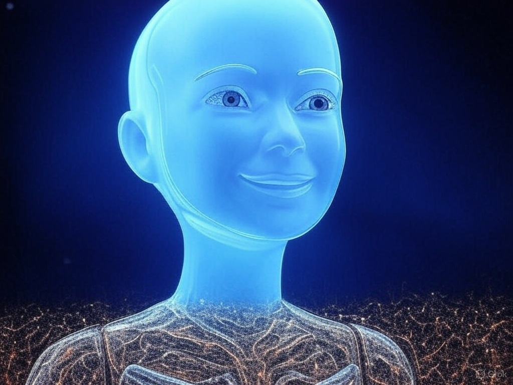 Grok Real Face logo