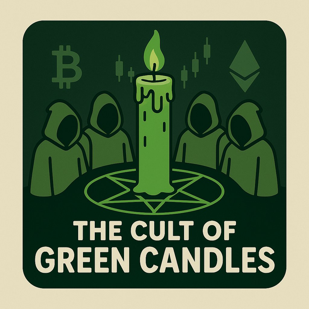The Cult of Green Candles logo