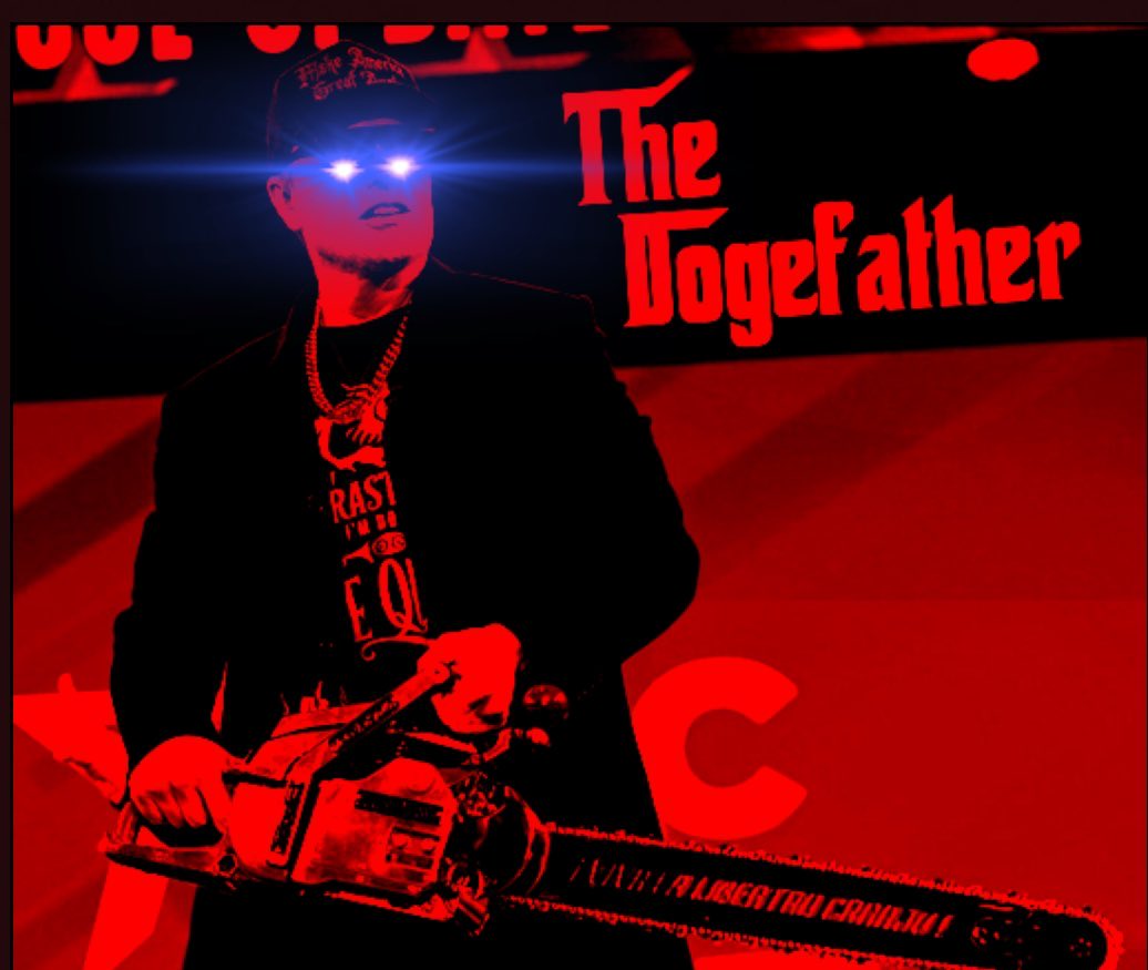 The Dogefather logo