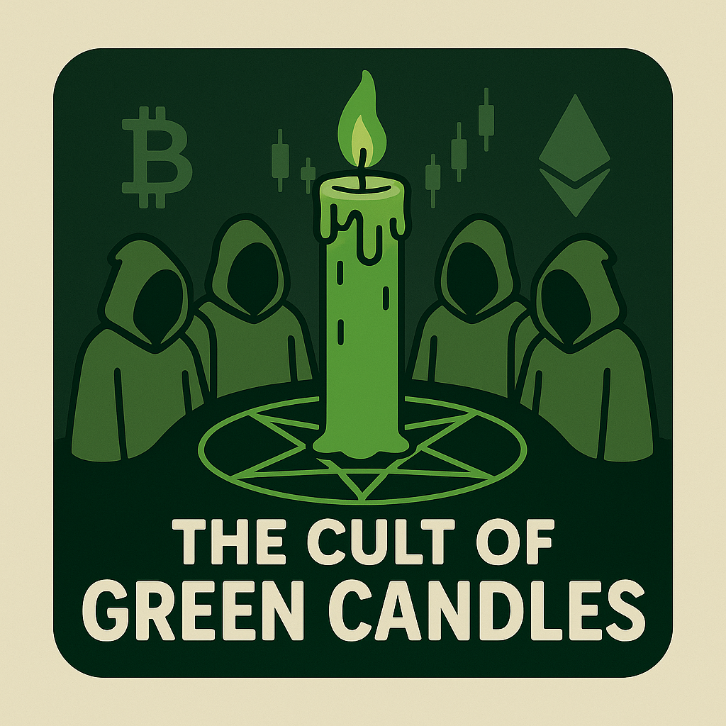 The Cult of Green Candles logo