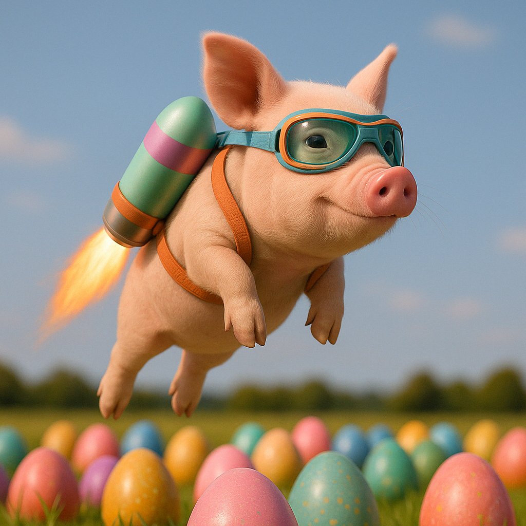PIGGY ROCKET logo