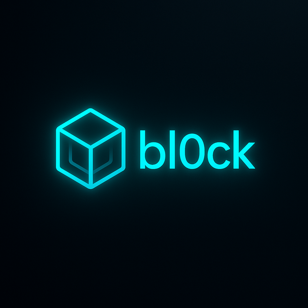 THE BL0CK logo