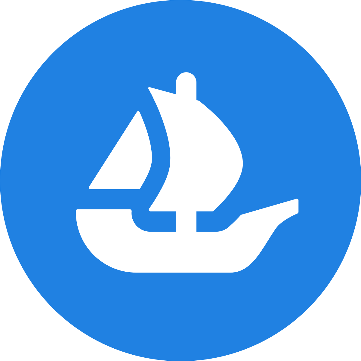 OpenSea Official logo