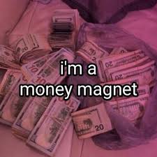 im a money magnet logo