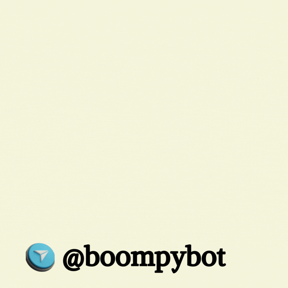 Boompy advertisement DO NOT BUY logo