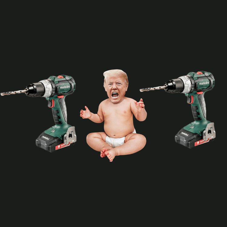 Drill baby drill logo